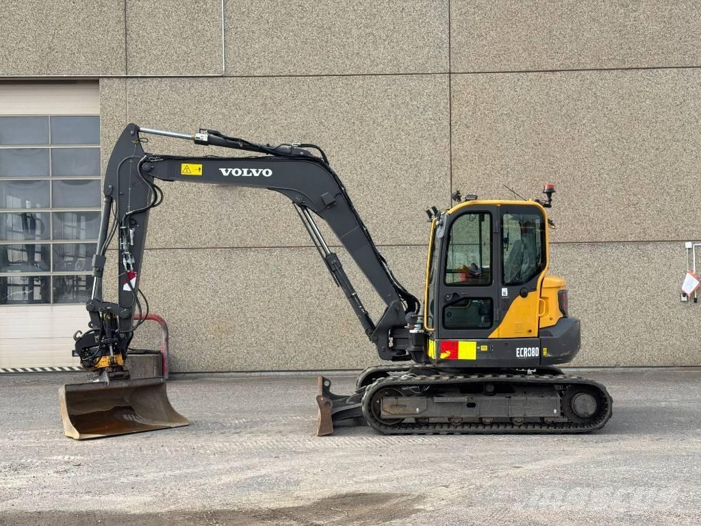 Volvo ECR 88 D Midigrävmaskiner 7t - 12t