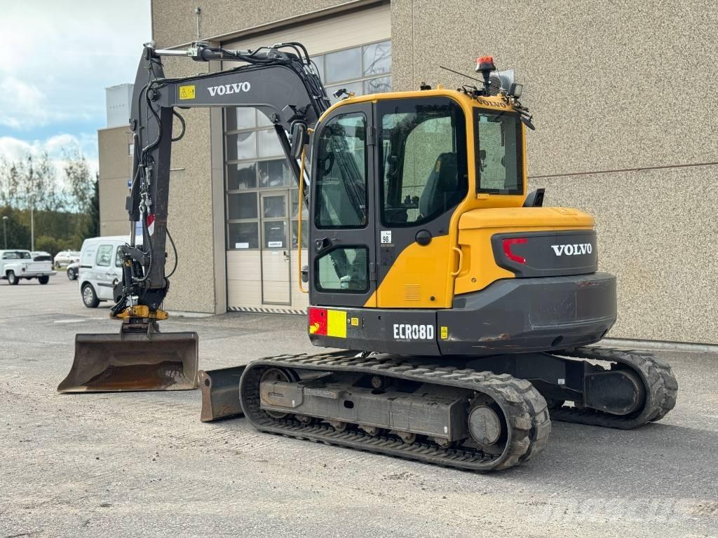 Volvo ECR 88 D Midigrävmaskiner 7t - 12t