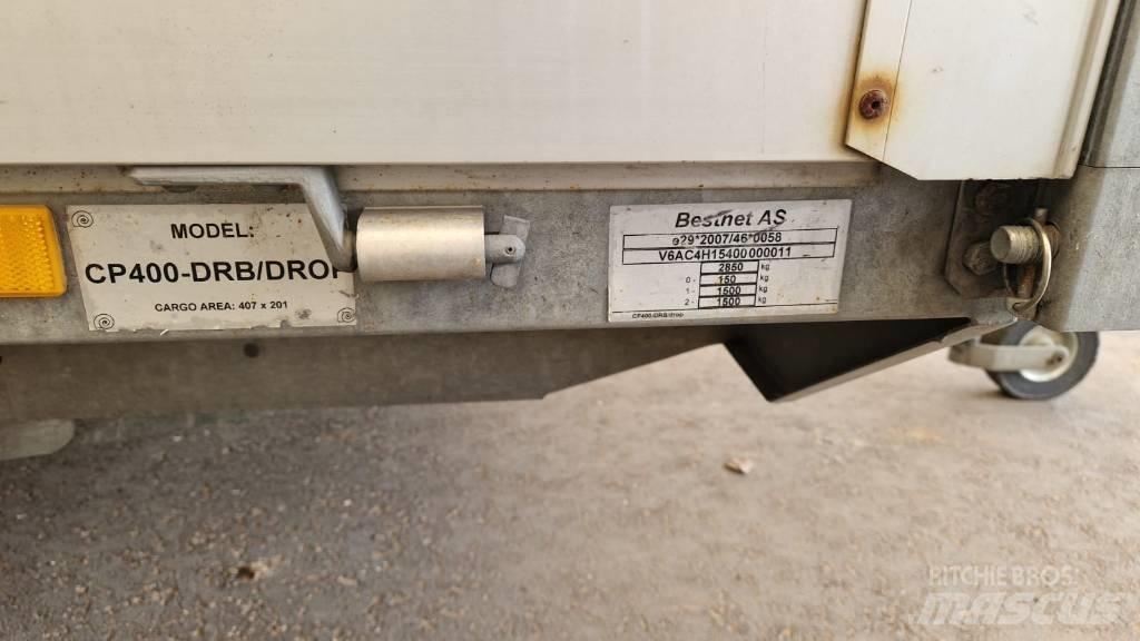  Aku CP400-DRB/drop Biltransportsläp