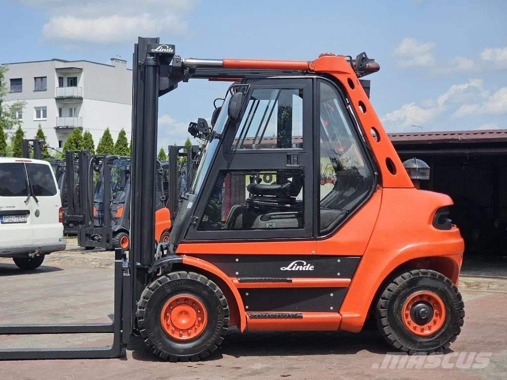 Linde H80D-03 Dieselmotviktstruckar