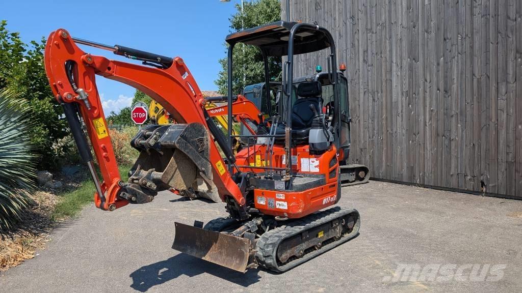 Kubota U 17-3 Minigrävare < 7t