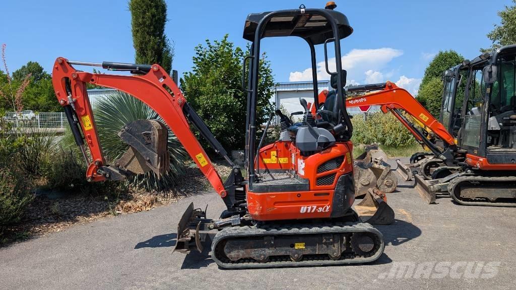 Kubota U 17-3 Minigrävare < 7t
