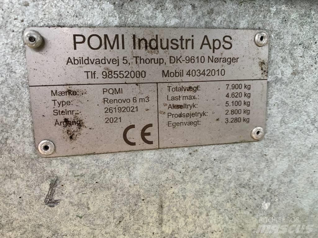 Pomi Renovo 6 m3 Avfallskompressorer