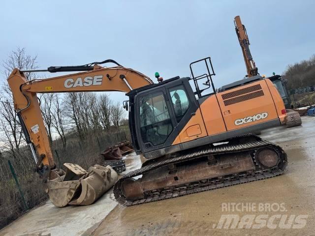 CASE CX 210 D Bandgrävare