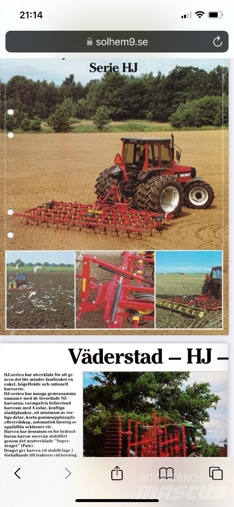 Väderstad HJ470 Harvar