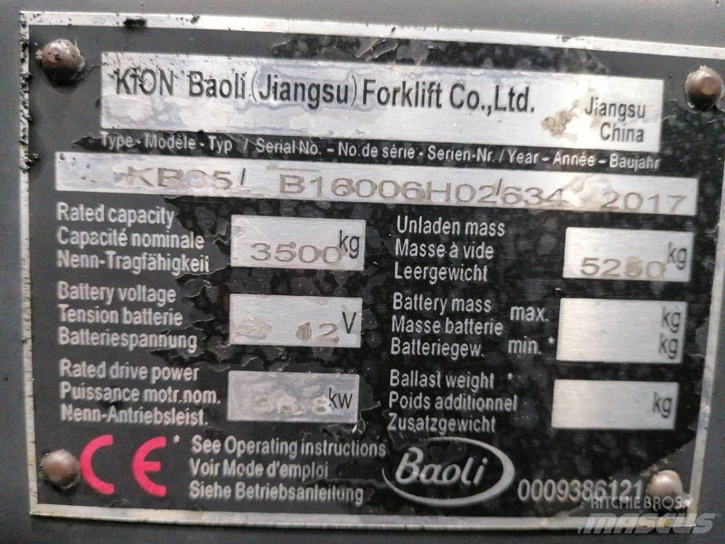 Baoli KB35 Dieselmotviktstruckar