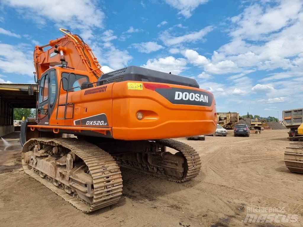 Doosan DX 520 LC Bandgrävare