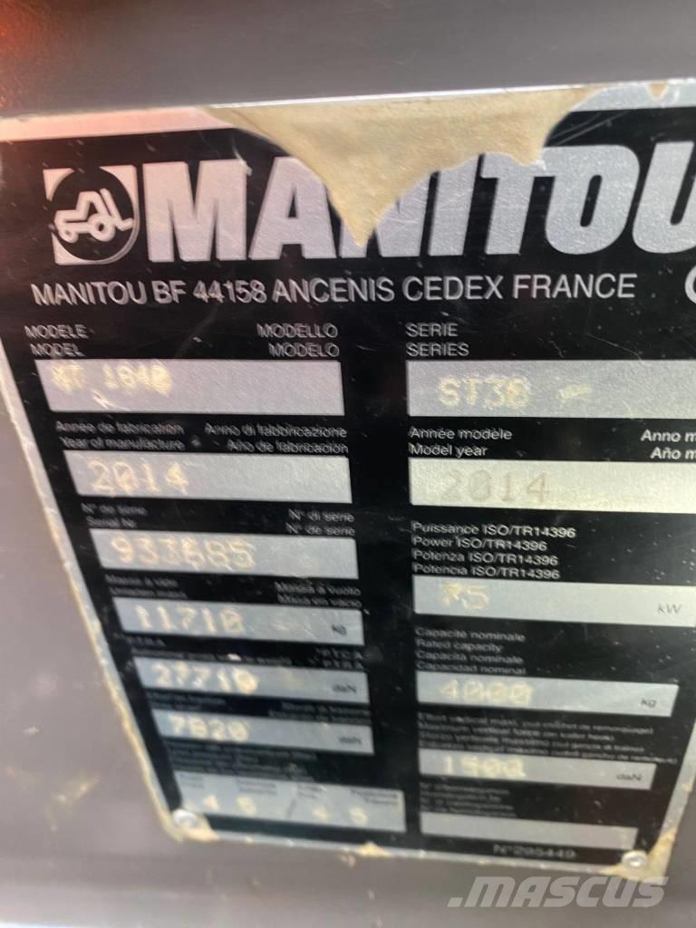 Manitou MT 1840 Teleskoplastare