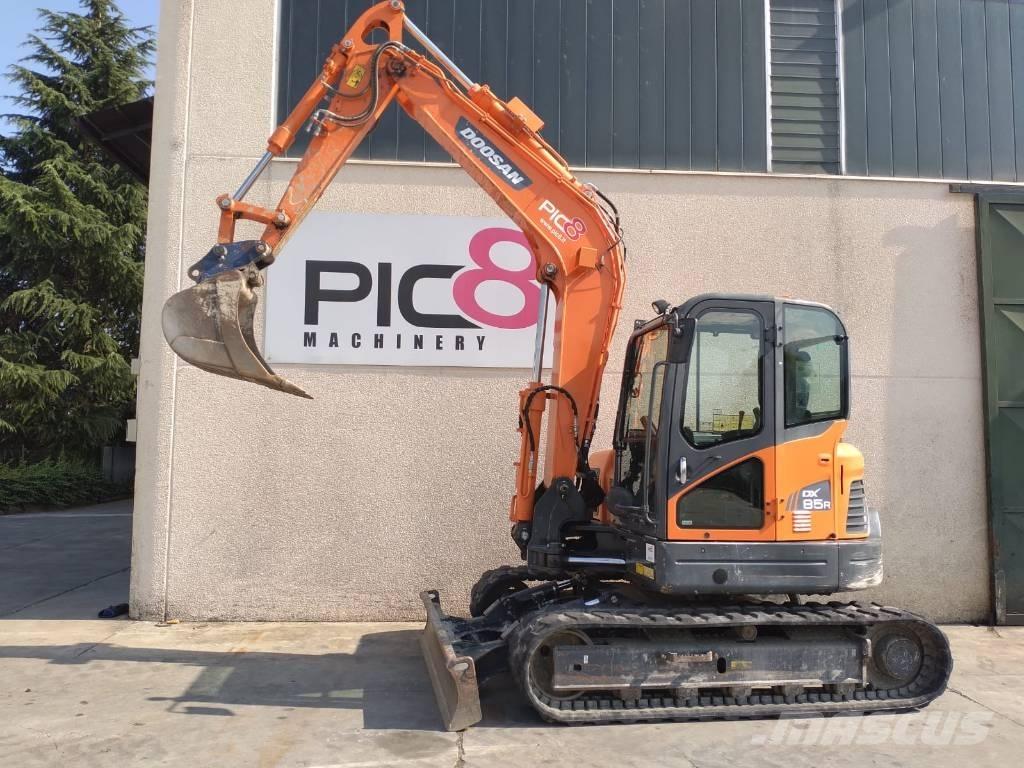 Doosan DX 85 R-3 Midigrävmaskiner 7t - 12t