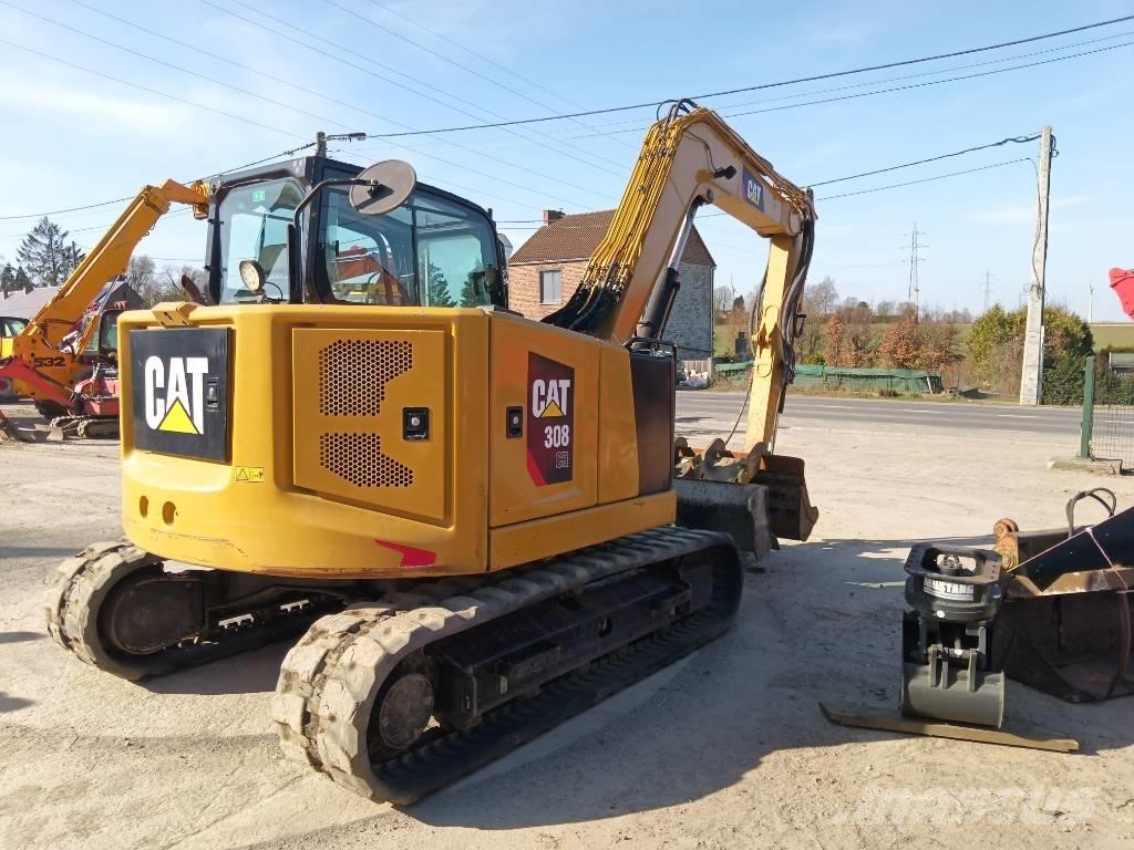 CAT 308 CR Midigrävmaskiner 7t - 12t