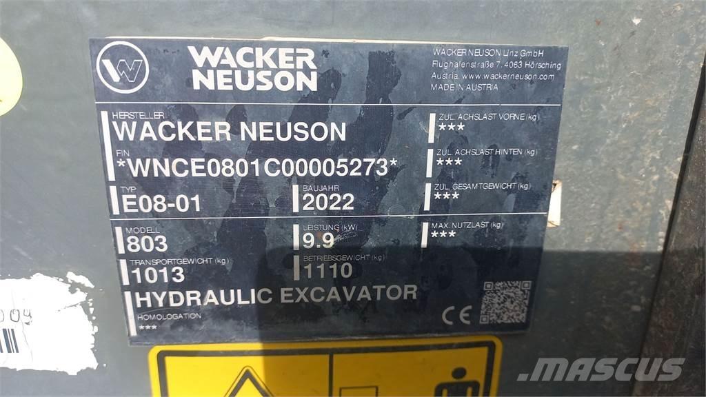 Wacker Neuson 803 Bandgrävare
