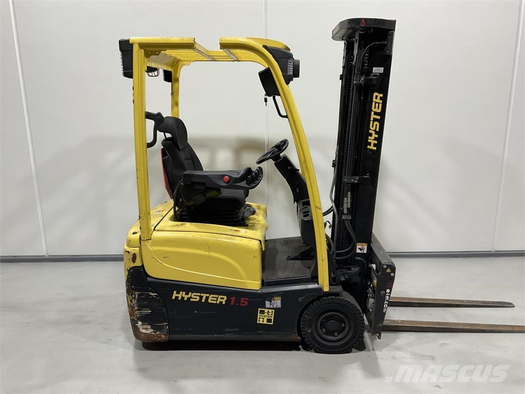 Hyster J1.5XNT Elmotviktstruckar