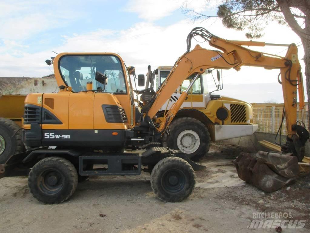 Hyundai R 55W 9A Minigrävare < 7t