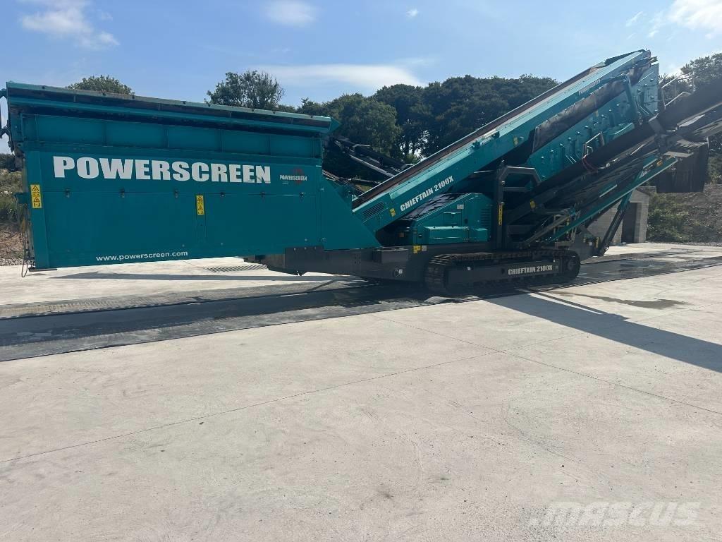 PowerScreen 2100X Mobila sorteringsverk