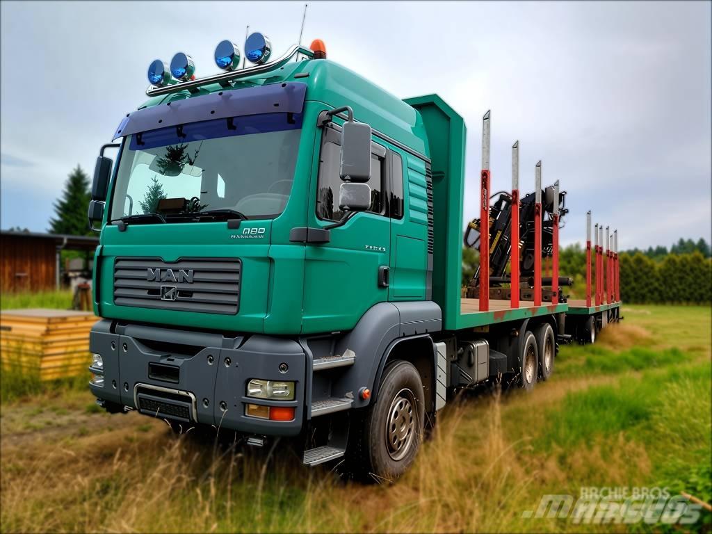 MAN TGA 33.430 Timmerbilar