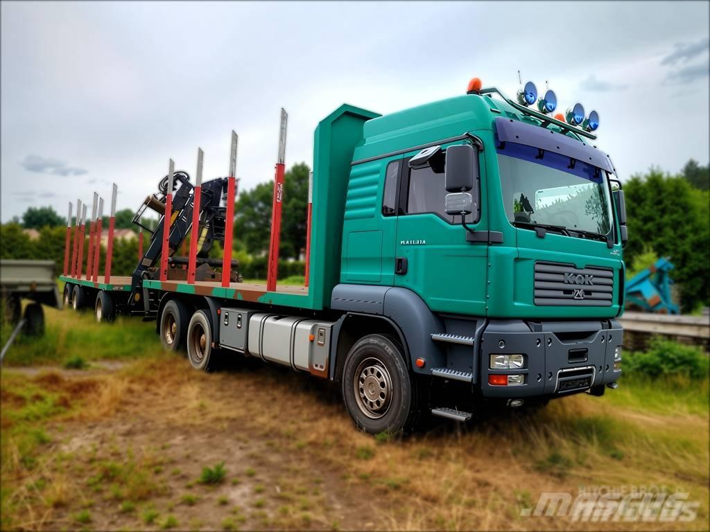 MAN TGA 33.430 Timmerbilar