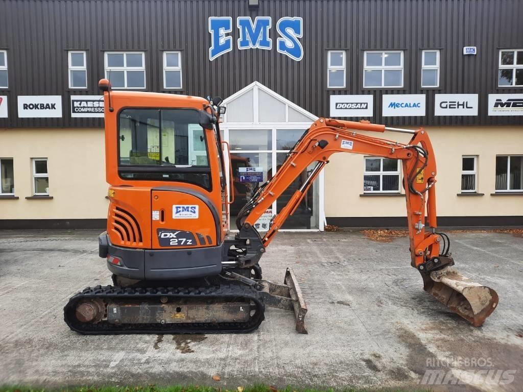 Doosan DX 27 Z Minigrävare < 7t