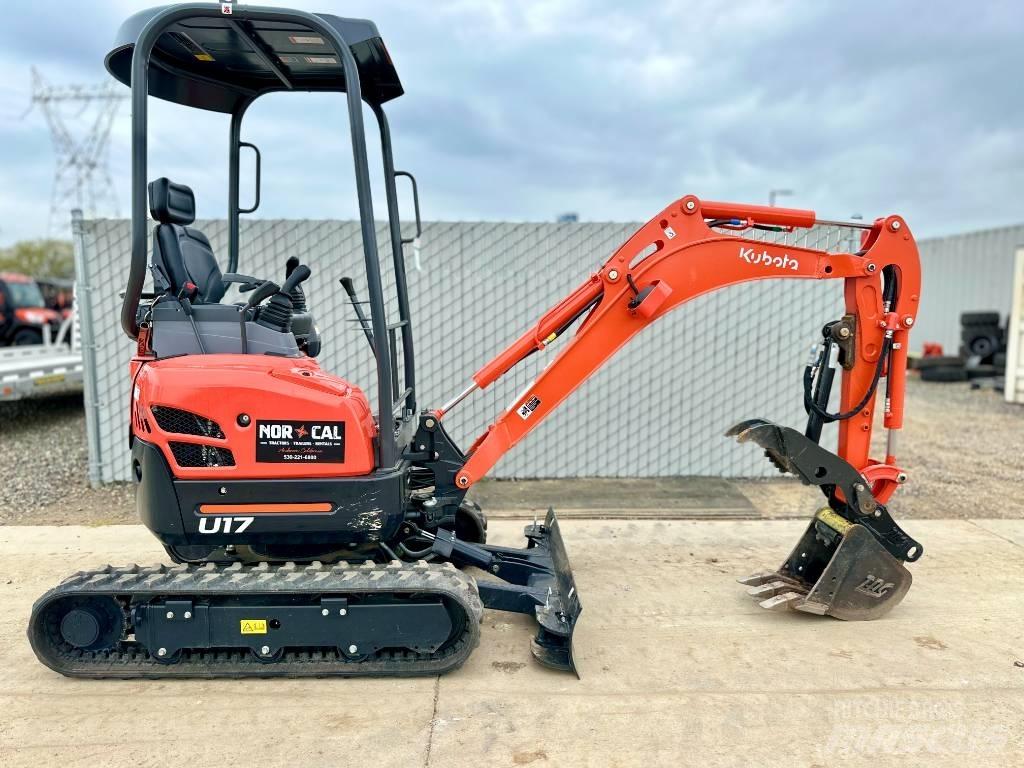 Kubota U 17 Minigrävare < 7t