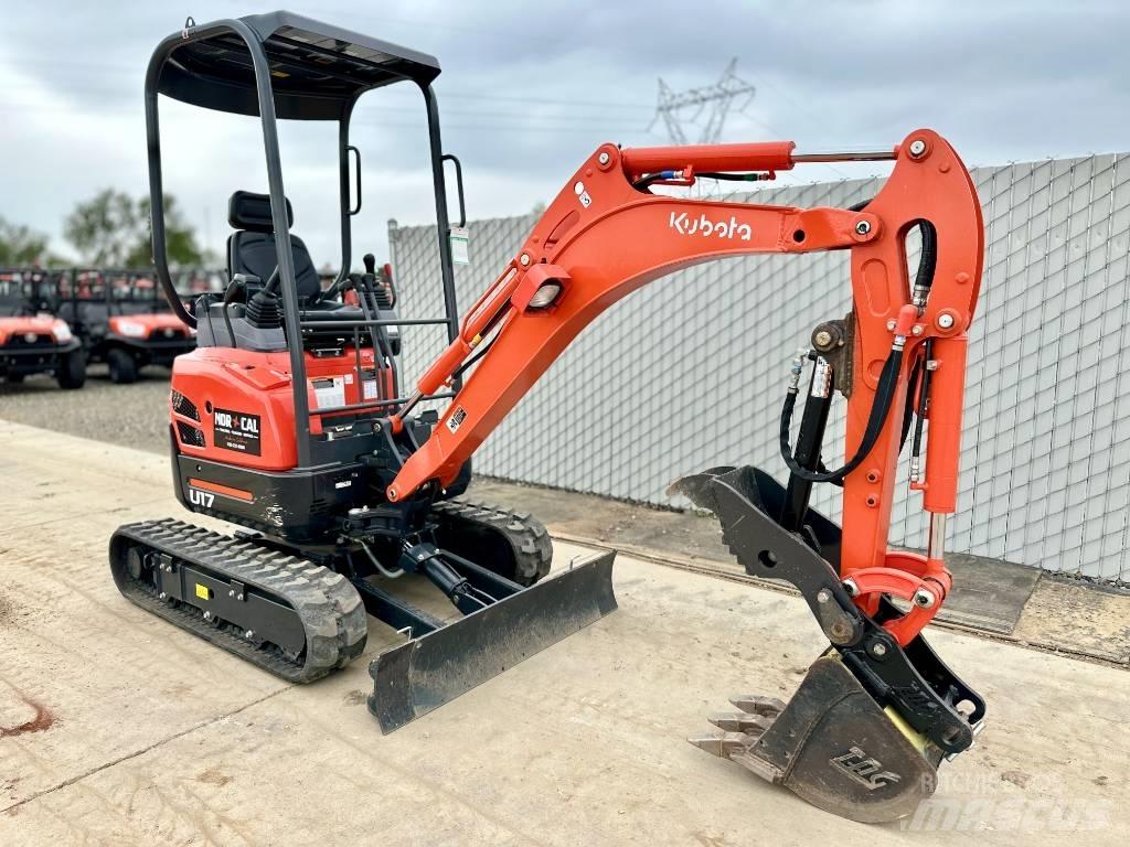 Kubota U 17 Minigrävare < 7t