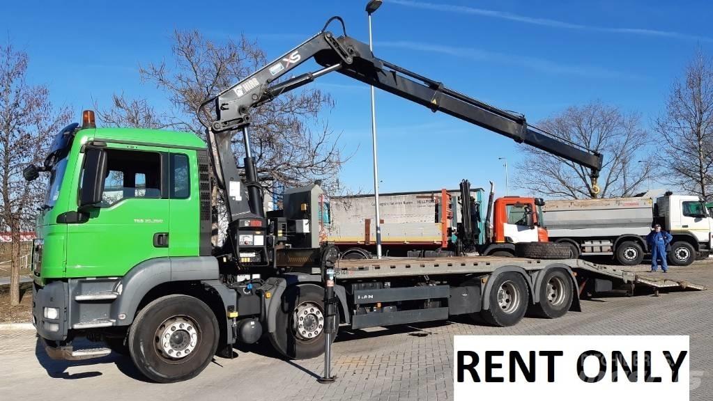 MAN TGS 35.360  rent Flak-/vinschlastbilar