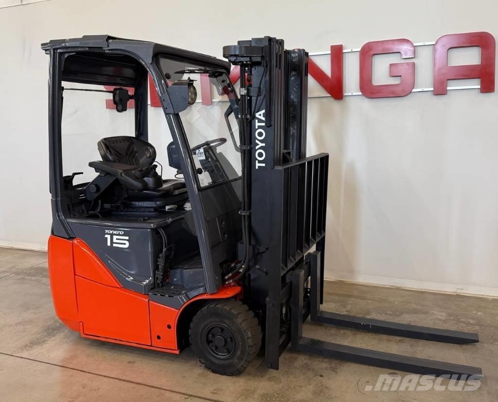 Toyota 10995 - 8FBET15 Elmotviktstruckar