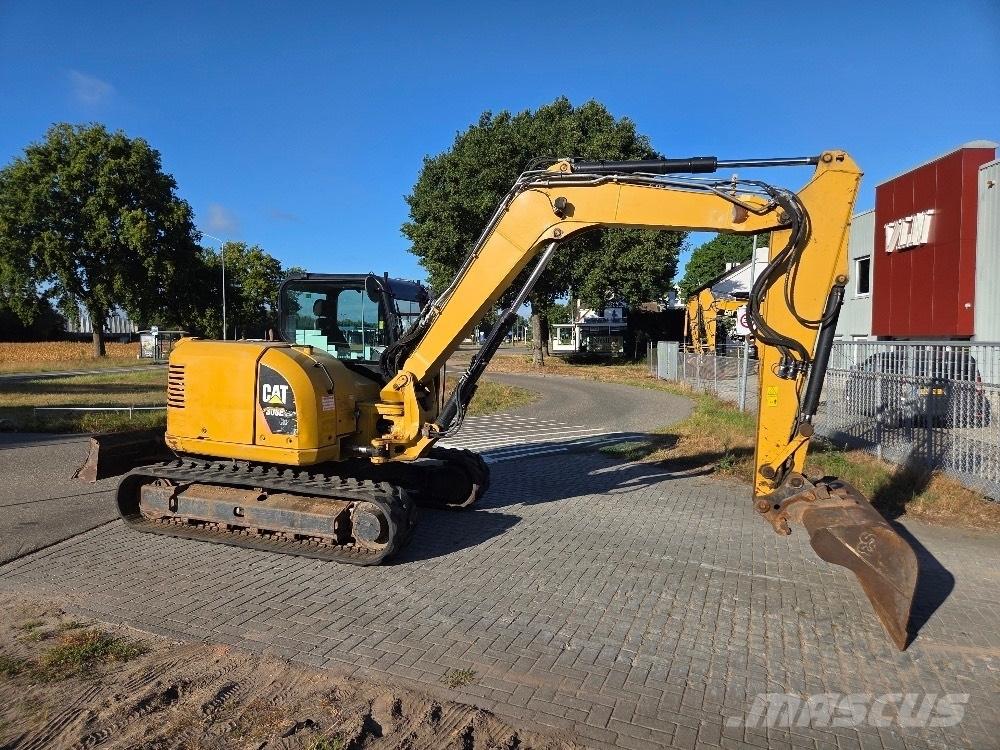 CAT 308E Midigrävmaskiner 7t - 12t