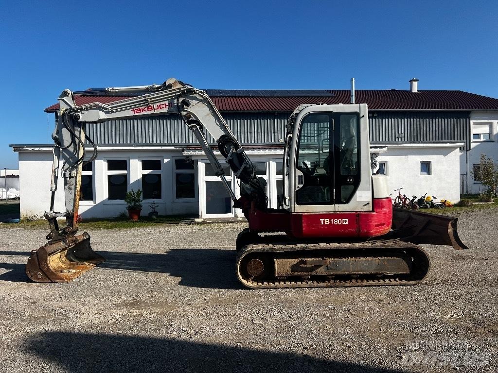 Takeuchi TB 180 FR Midigrävmaskiner 7t - 12t