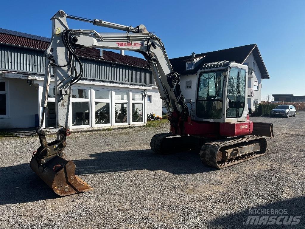 Takeuchi TB 180 FR Midigrävmaskiner 7t - 12t