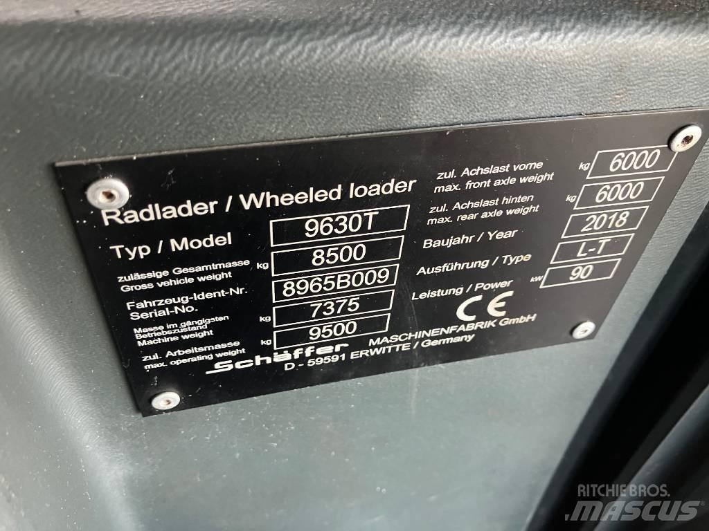 Schäffer 9630T Redskapsbärare för lantbruk