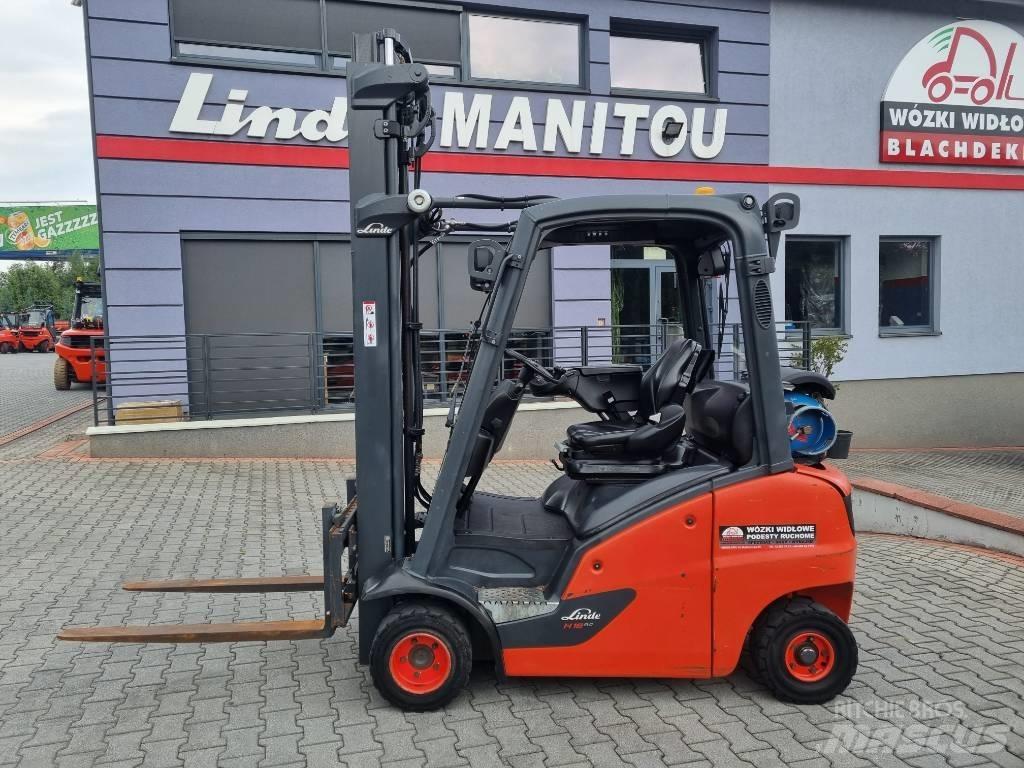Linde H18T-01 Gasolmotviktstruckar