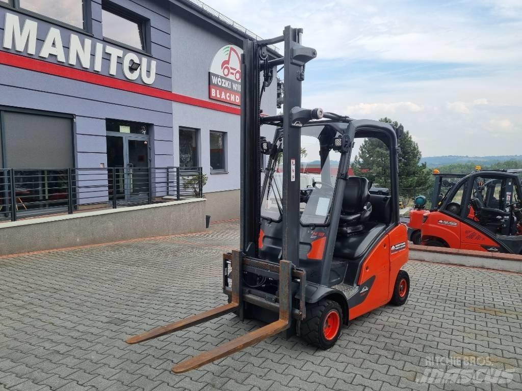 Linde H18T-01 Gasolmotviktstruckar