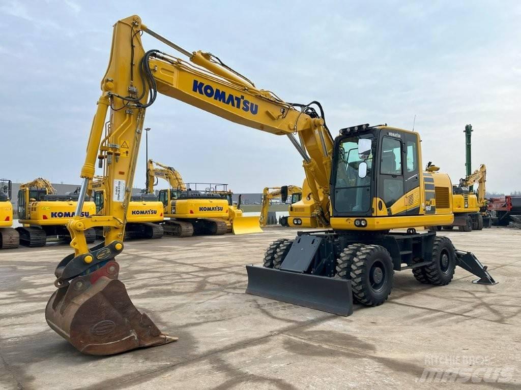 Komatsu PW160-11 Hjulgrävare