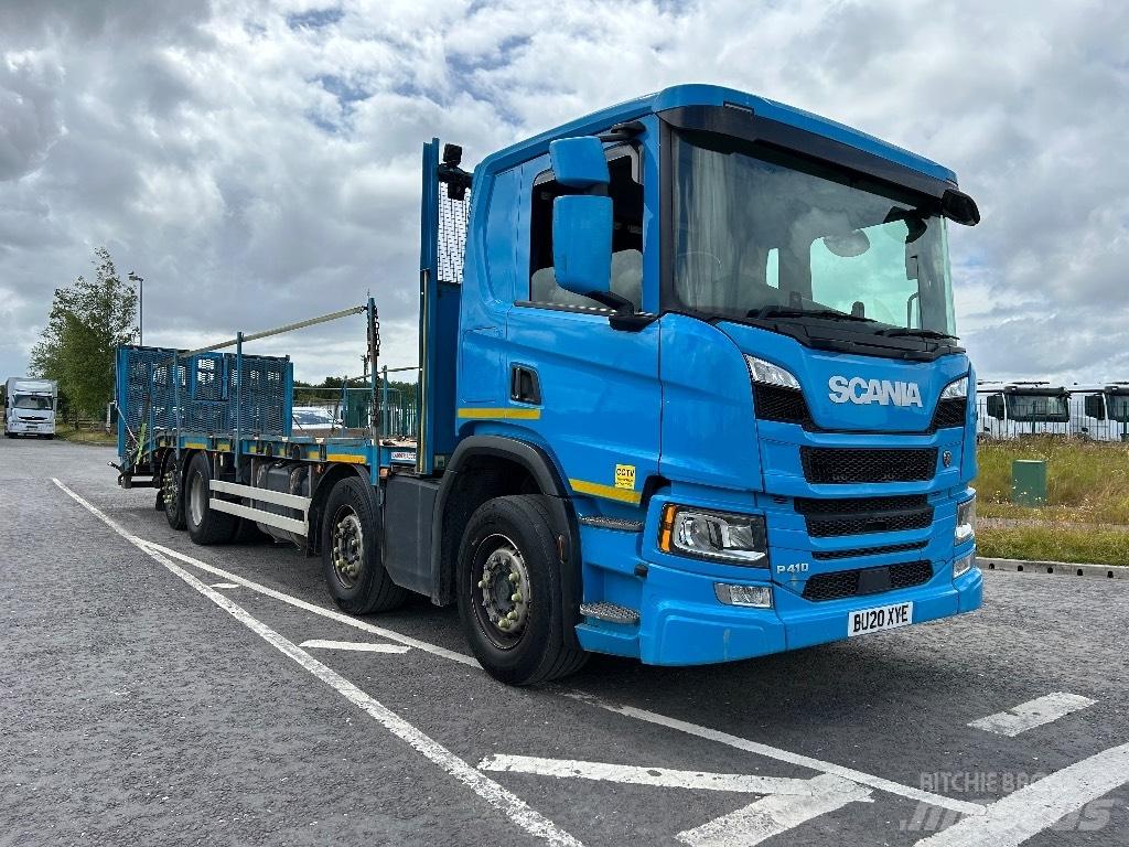 Scania P 410 Flak-/vinschlastbilar