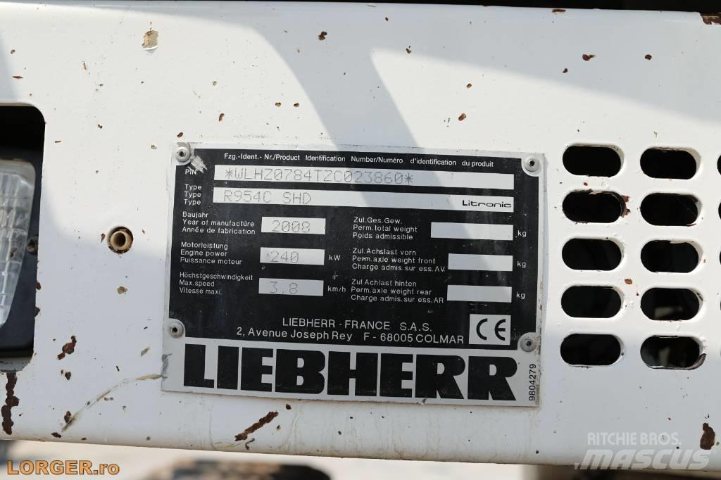 Liebherr R954 C SHD Bandgrävare