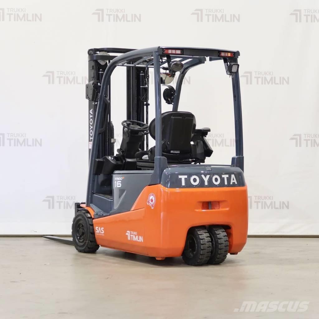 Toyota 8FBE16T Elmotviktstruckar
