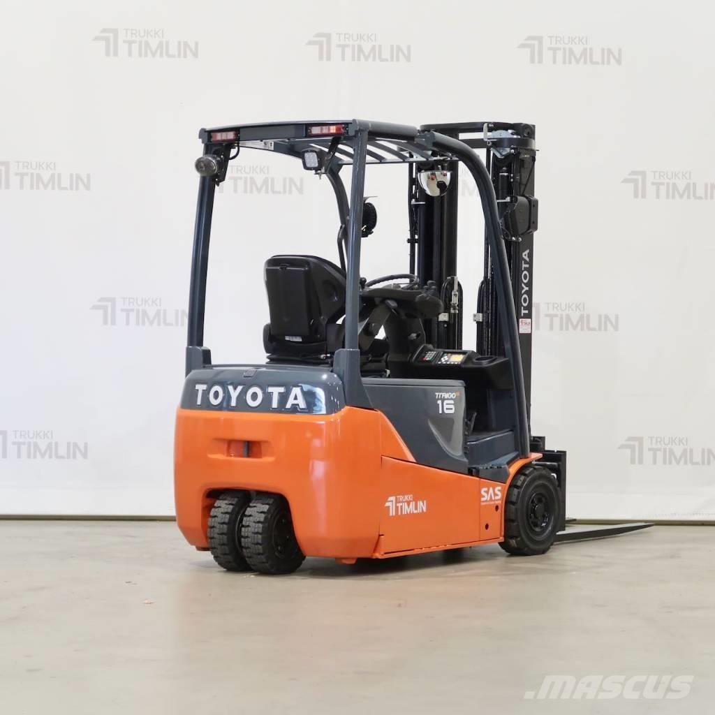 Toyota 8FBE16T Elmotviktstruckar