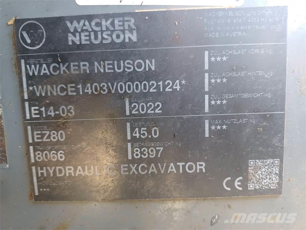 Wacker Neuson EZ80 Bandgrävare