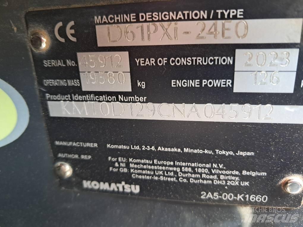 Komatsu D61PXI-24E0 Bandschaktare
