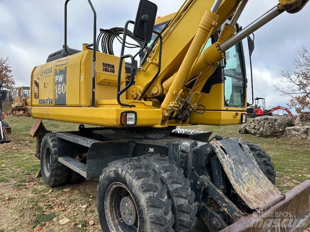 Komatsu PW 160-7E0 Hjulgrävare
