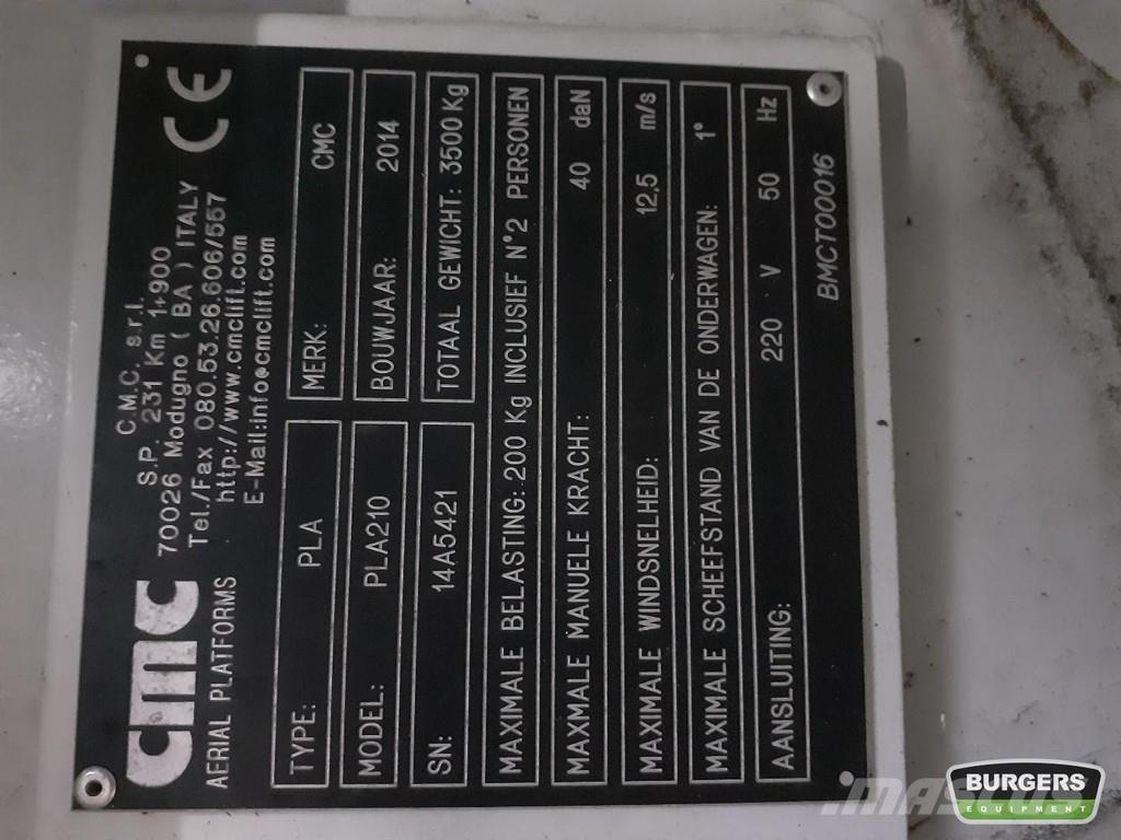 CMC PLA 210 Teleskop bomliftar