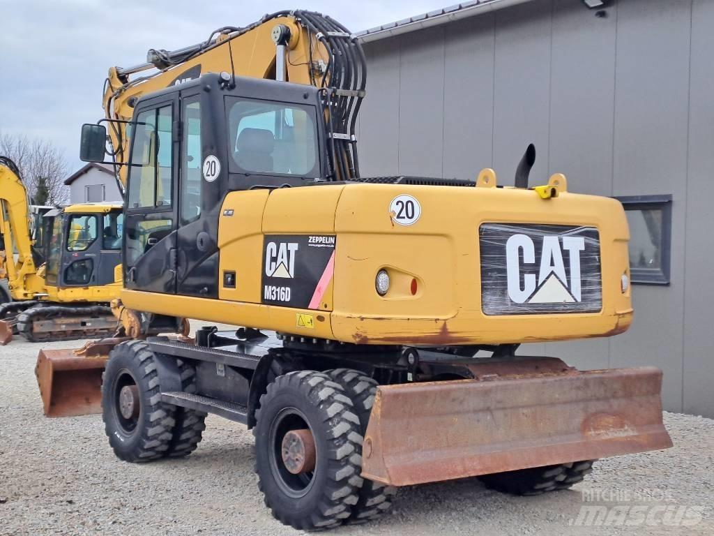CAT M 316 D Hjulgrävare