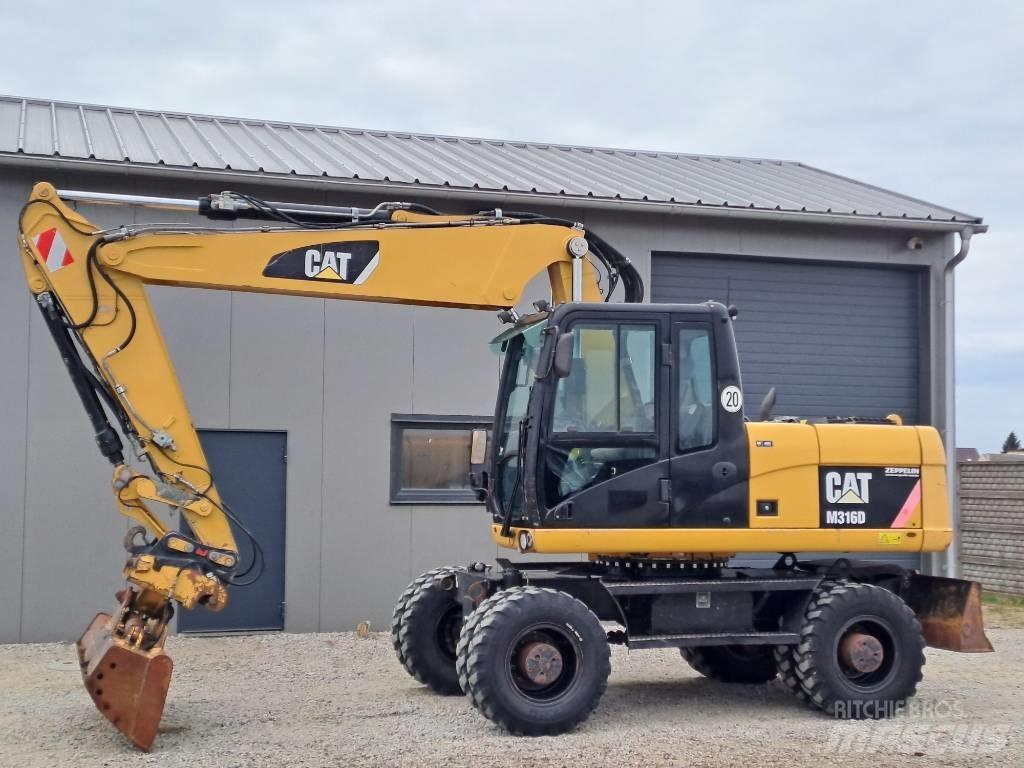 CAT M 316 D Hjulgrävare
