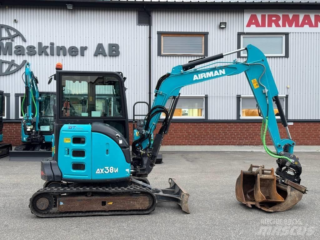 Airman AX 38 U Minigrävare < 7t