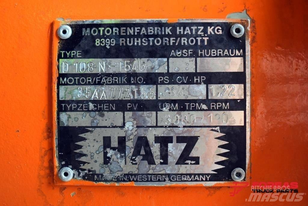 Hatz D 108 N - 154b Bensingeneratorer