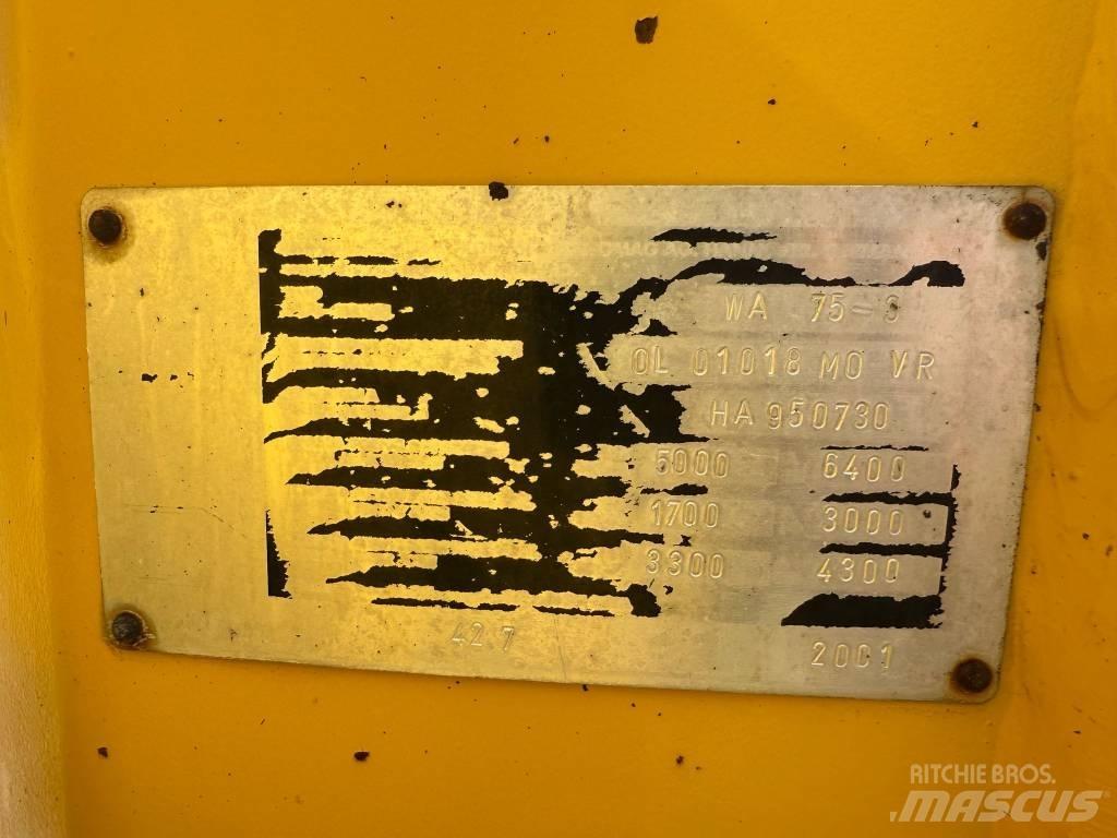 Komatsu WA 75 Hjullastare