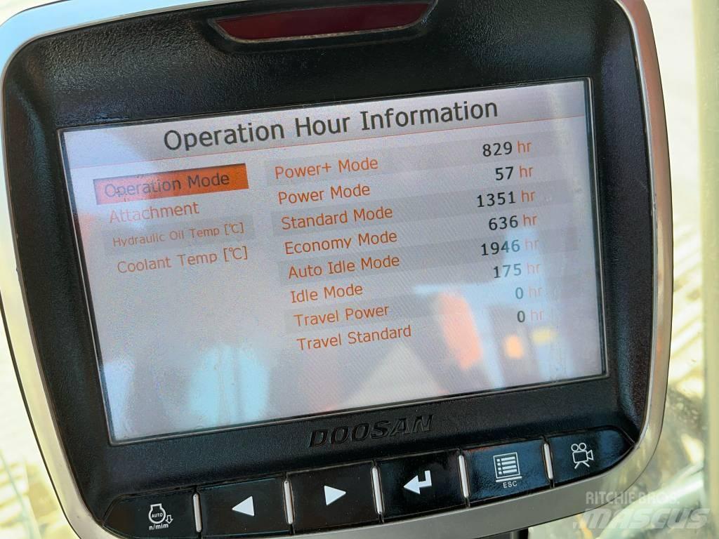 Doosan DX 225 Bandgrävare
