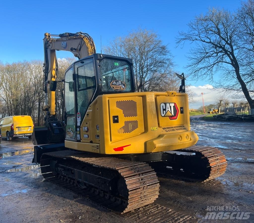 CAT 309 nextgen Midigrävmaskiner 7t - 12t