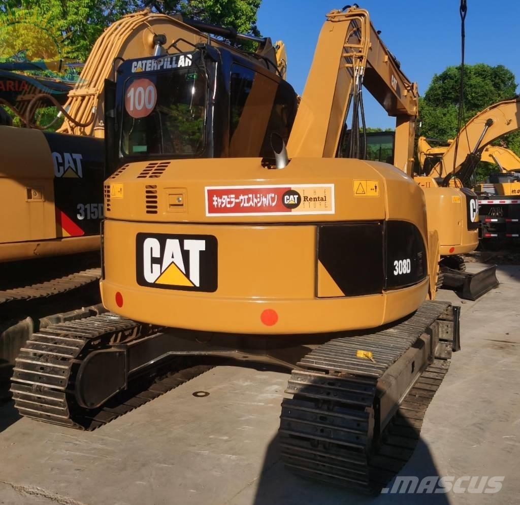 CAT 308 D Midigrävmaskiner 7t - 12t