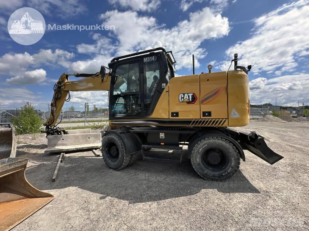 CAT M 314 Hjulgrävare