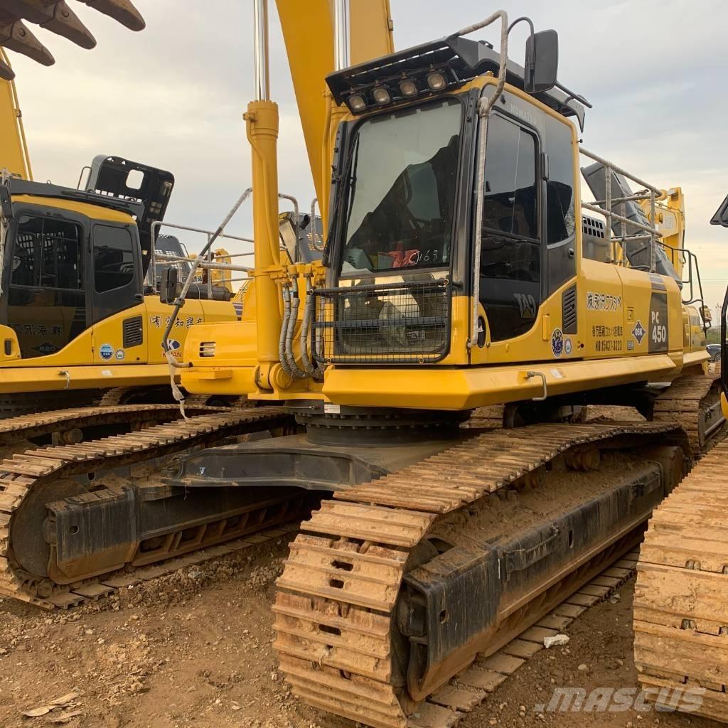 Komatsu PC450-8 Bandgrävare